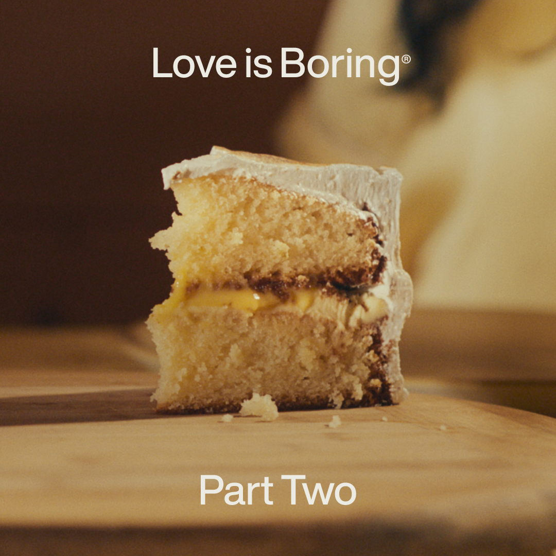 Boring Oat Milk Love Is Boring campaign production square 1080 social asset image 2