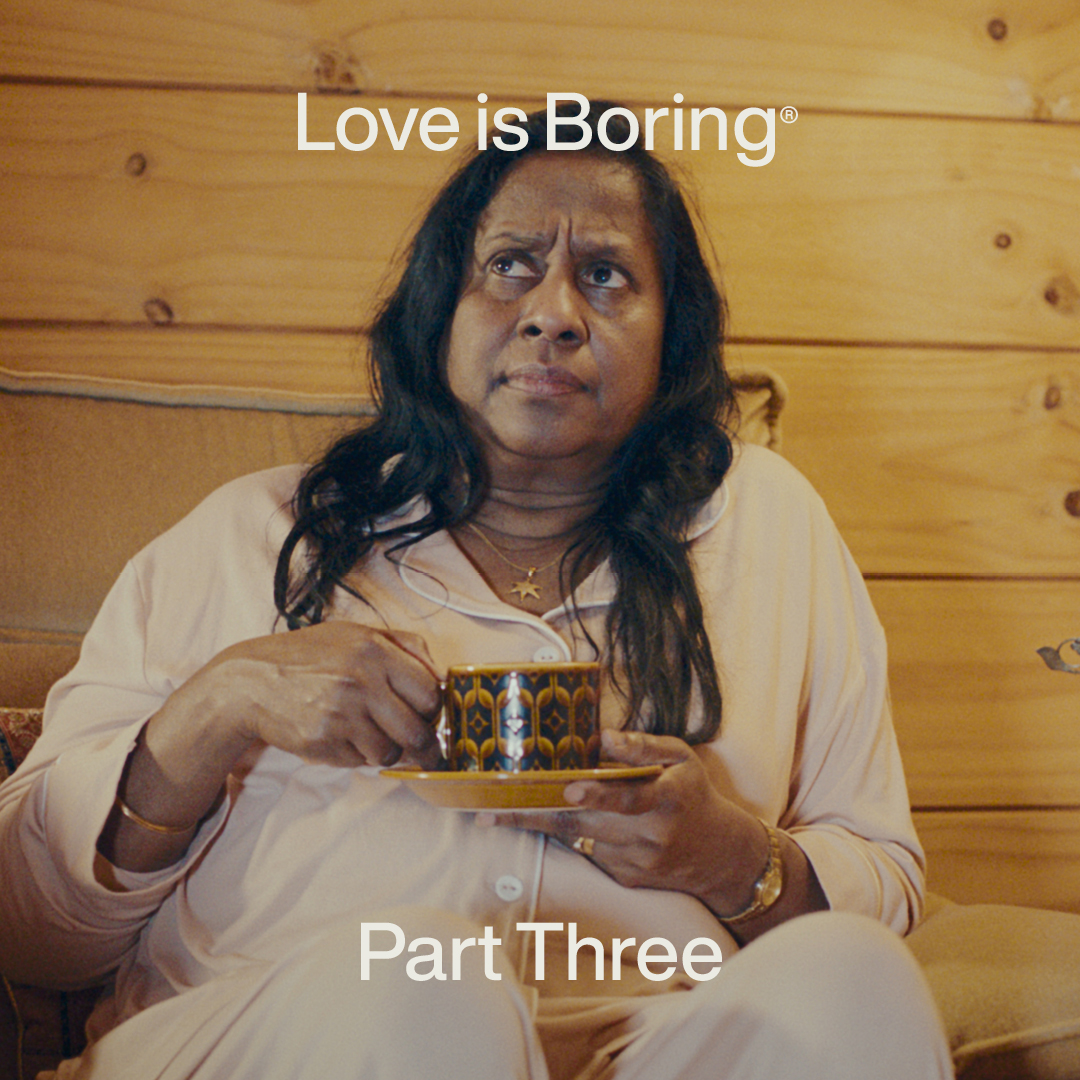 Boring Oat Milk Love Is Boring campaign production square 1080 social asset image 3