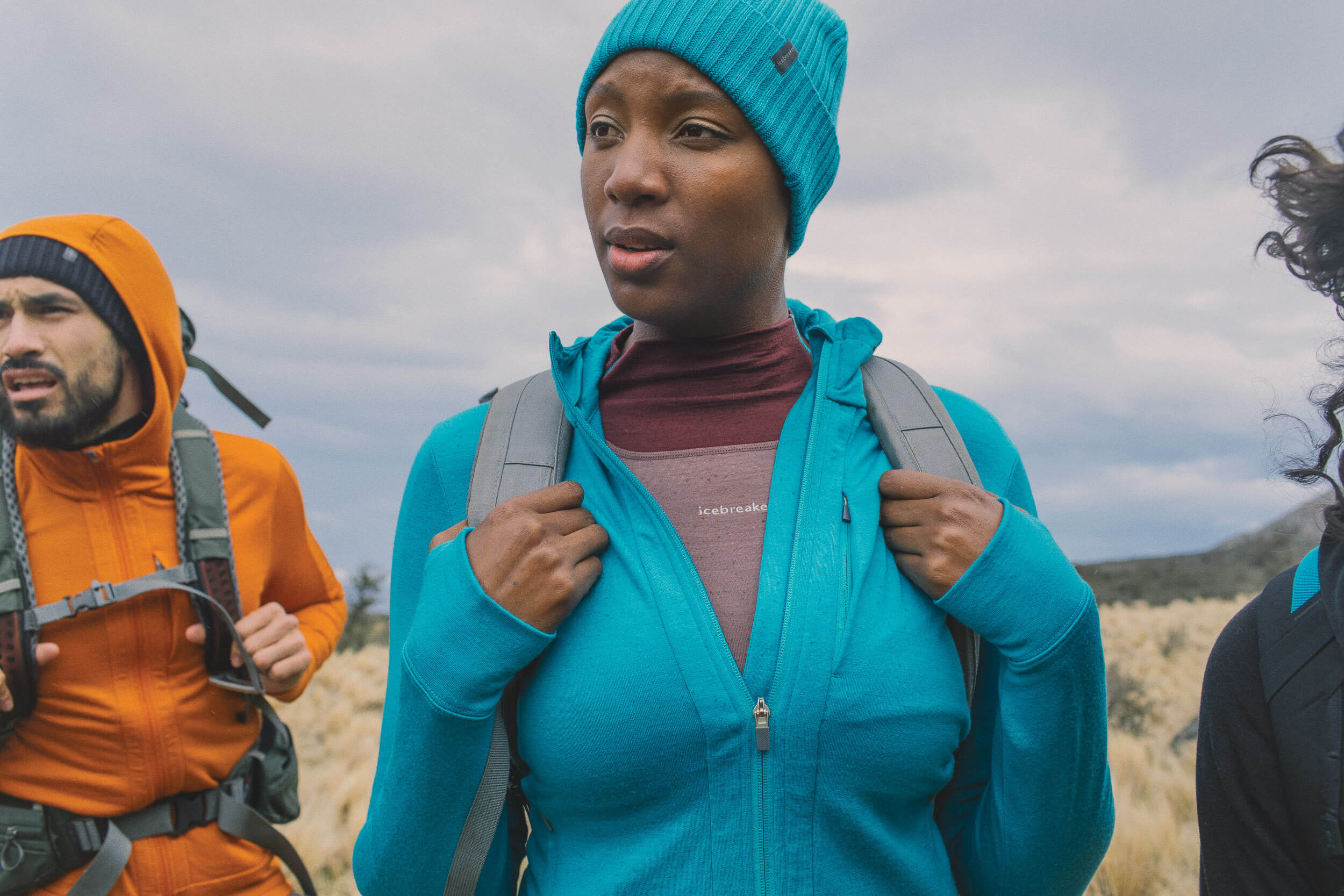 icebreaker seasonal campaign photography production in remote New Zealand locations image 3