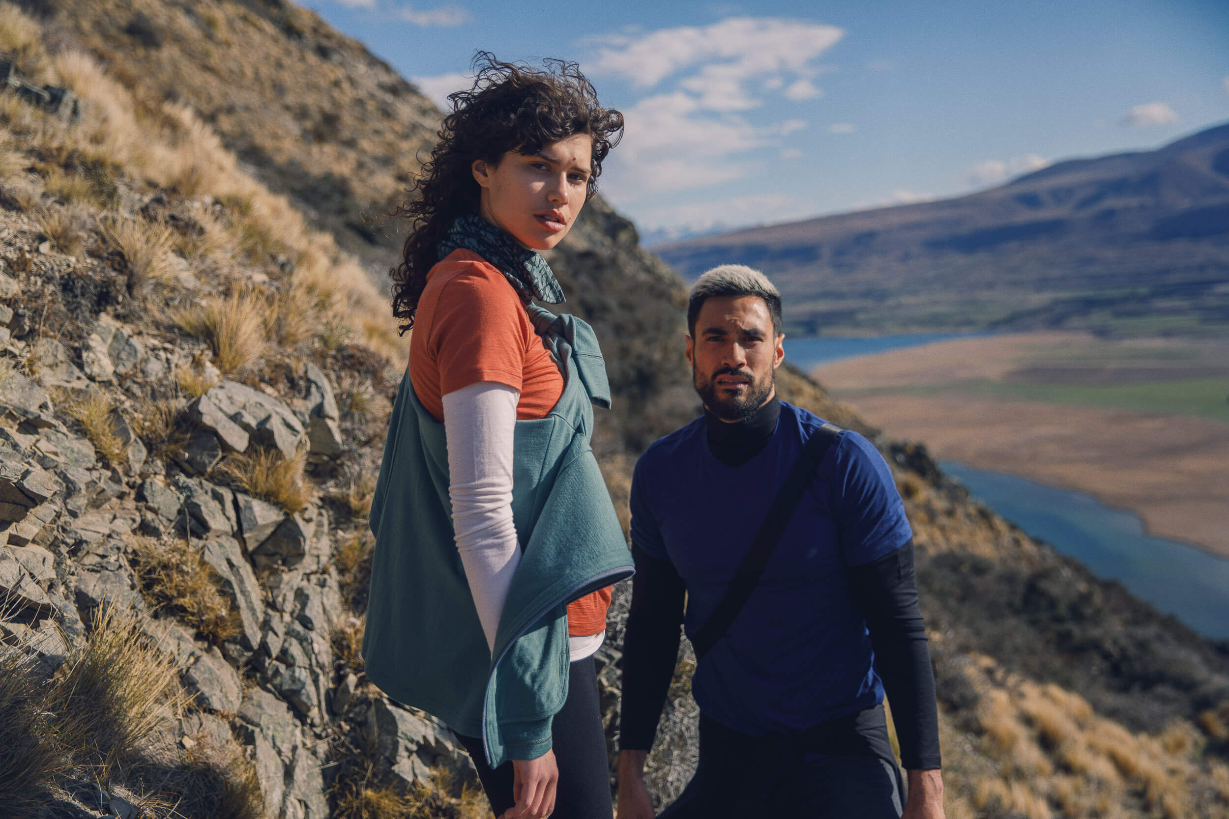 icebreaker seasonal campaign photography production in remote New Zealand locations image 9